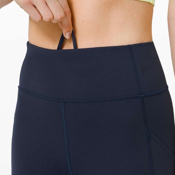 EUC Lululemon Invigorate High-Rise Tight 25" True Navy Size 4 - Picture 2 of 10
